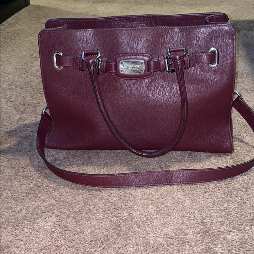 Like NEW!  Burgundy Michael Kors